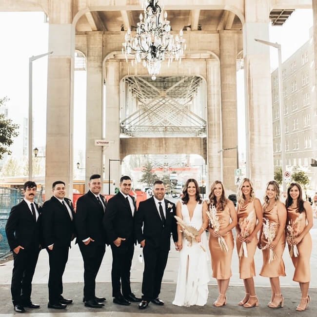 bridal party bouquet