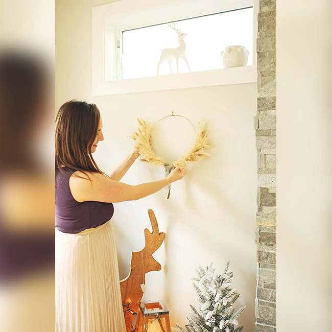 Dried Flower Wreath Dried Flower Wreath