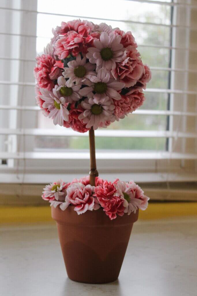 How to Create a Lollipop Floral Arrangement